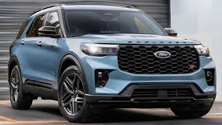 New Ford Explorer St Platinum 2025 Midsize Luxury Suv Exterior And Interior Walkaround