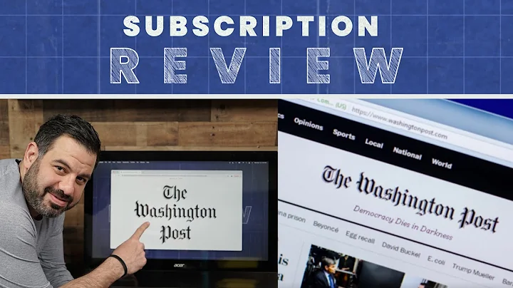 Subscription Review - The Washington Post - LIVE