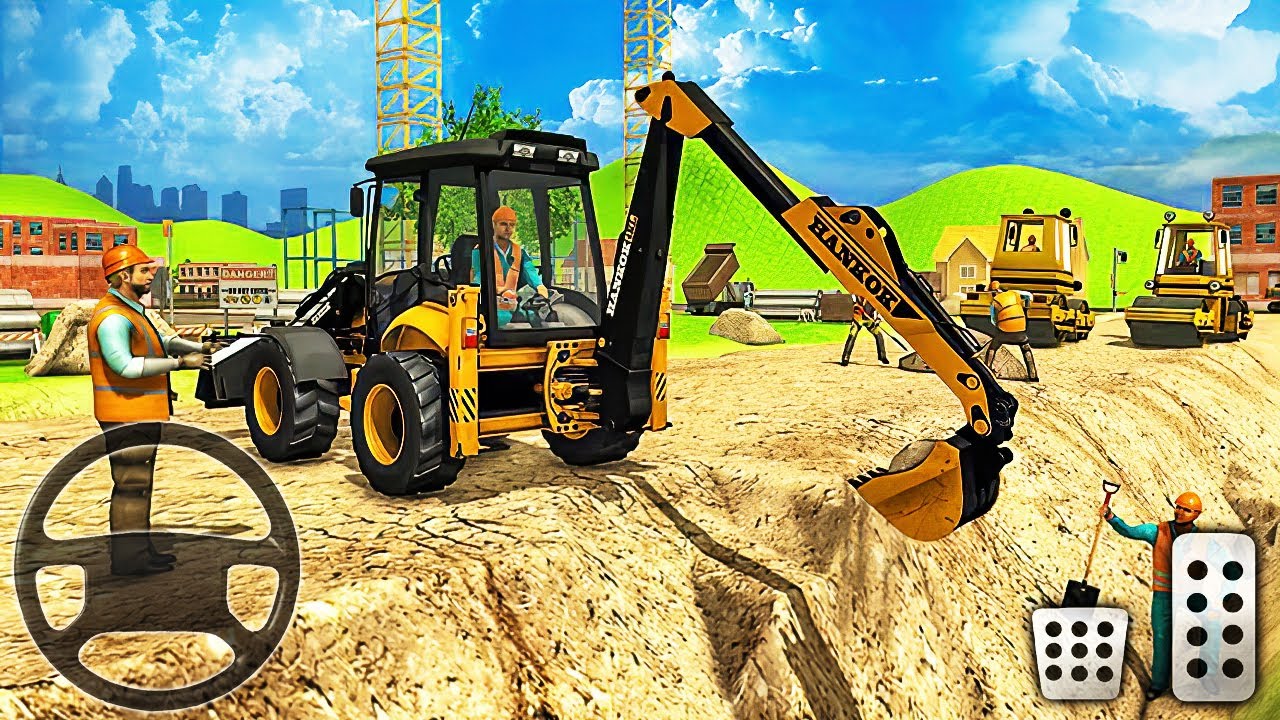 City Road Builder 2021 - Construction Excavator Simulator - Android Gameplay