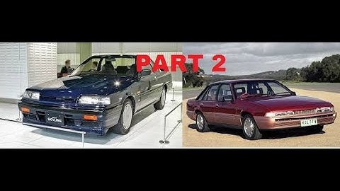 How to remove RB30 engine from a Holden VL/Nissan Skyline R31. Part 2 of 2.