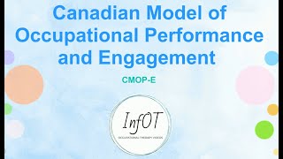 Canadian Occupational Performance and Engagement Model - InfOT