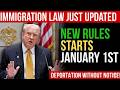Congress Passes New Immigration Policies – Green Card Holders Should Pay Attention!