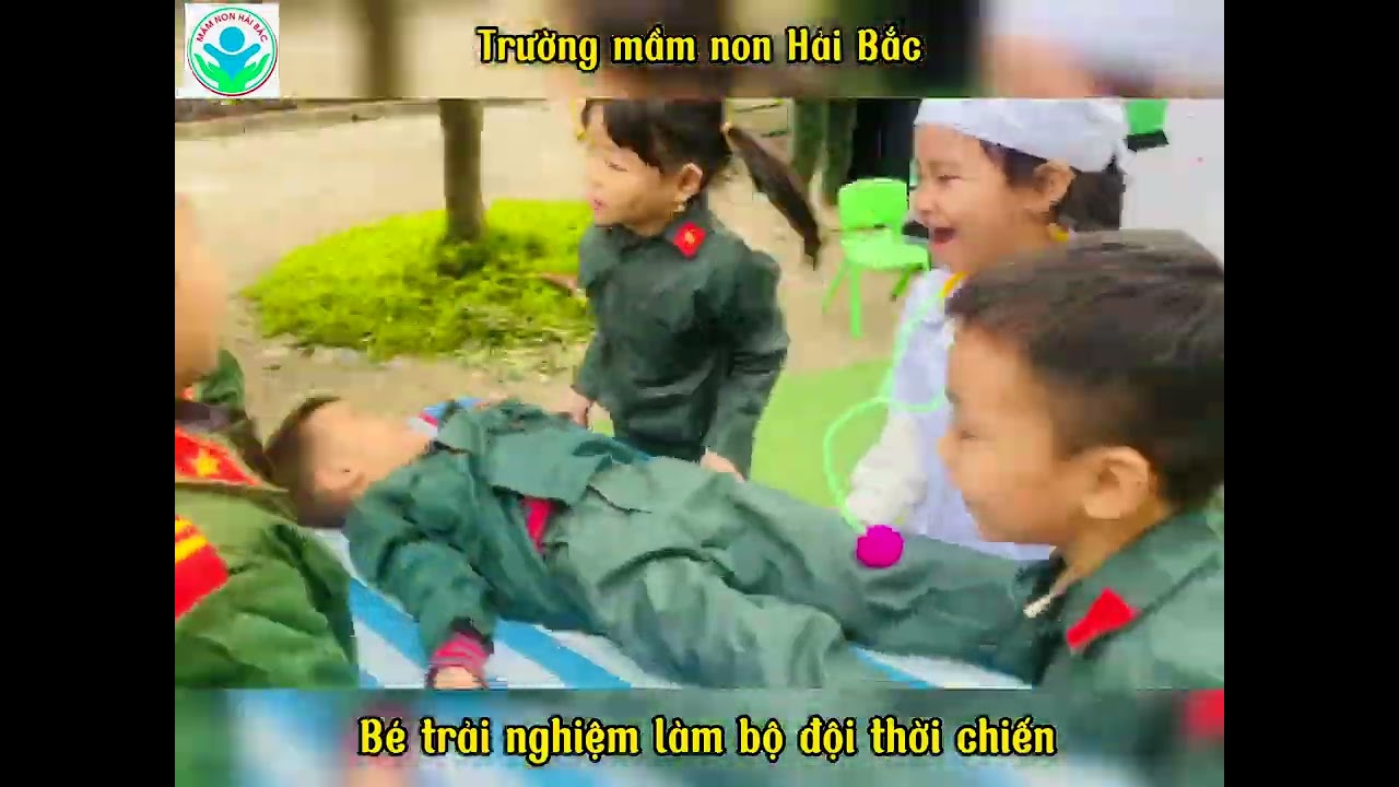 Trường mầm non Hải Bắc chào mừng ngày 22/12