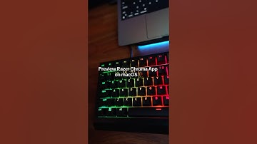 With the new Razer Chroma App Mac Preview, sync all your Razer Chroma devices. rzr.to/synapse-4-mac