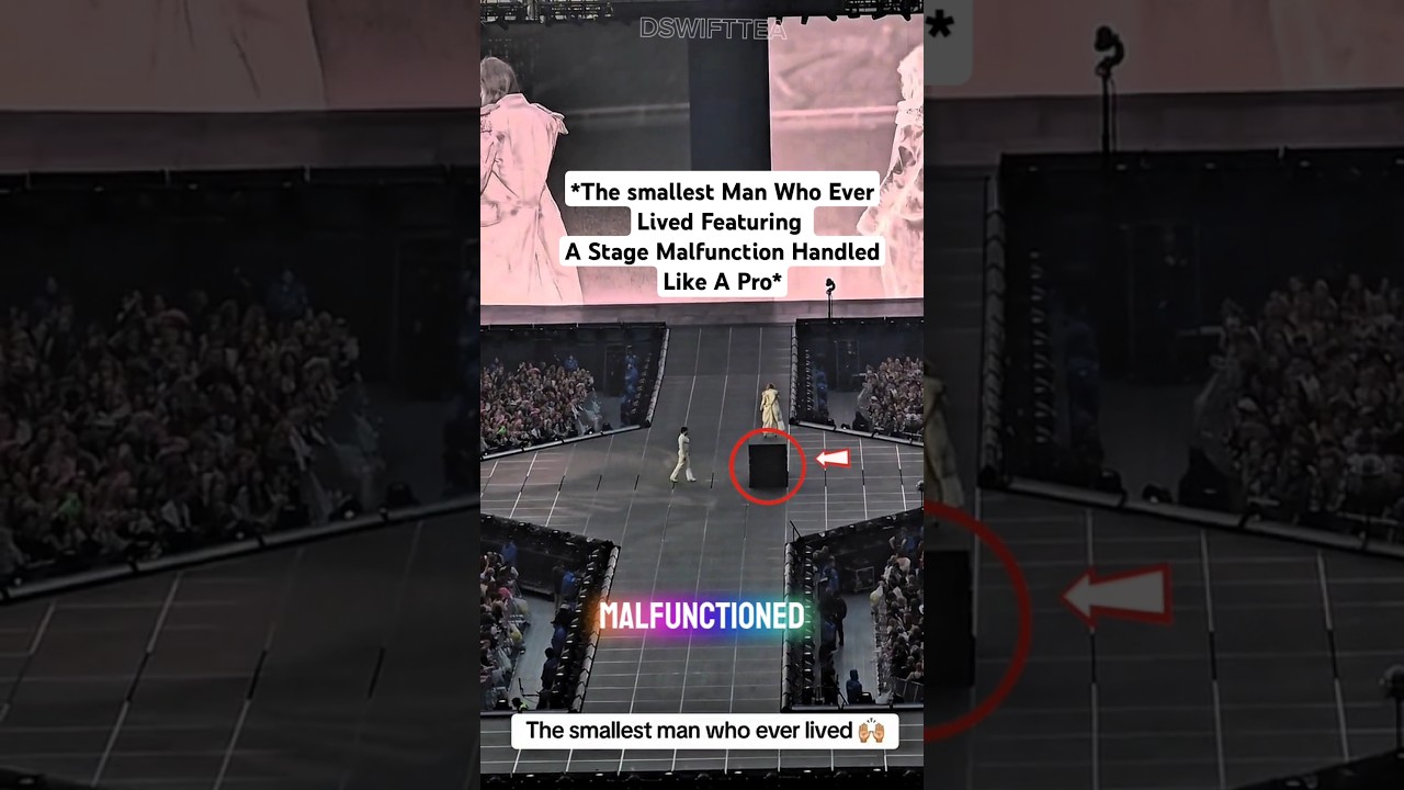 A stage malfunction handled like a pro ved