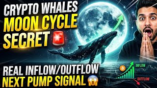 Crypto Whales Moon Cycle Secret 🚨 | Real Inflow/Outflow Next Pump Signal 😱
