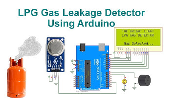 LPG Gas Leakage Detector Using Arduino | Code & Circuit | Proteus Simulation