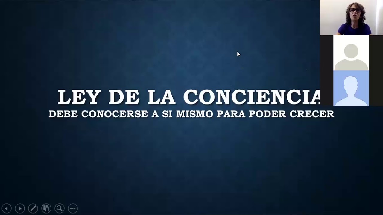 Ley de la conciencia conócete a ti mismo para poder crecer - YouTube