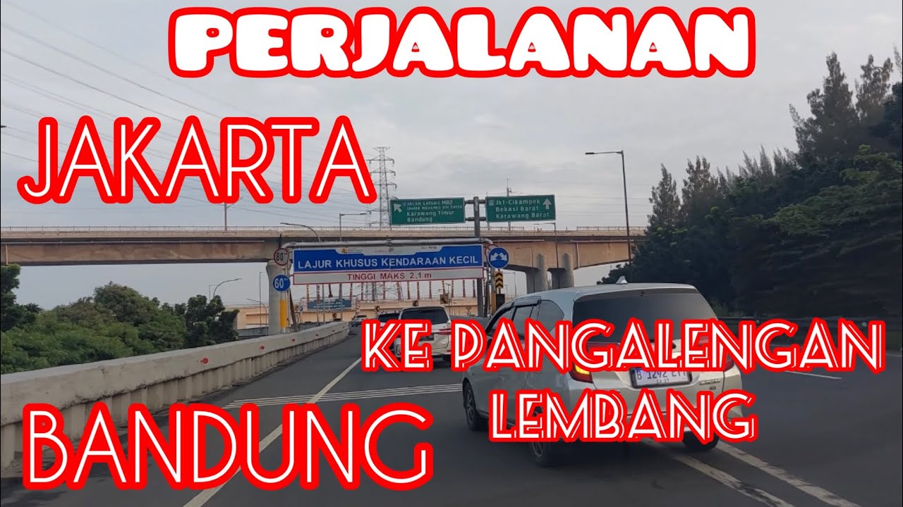 Road Trip dari  Jakarta menuju Pangalengan Lembang Bandung - Januari 2023