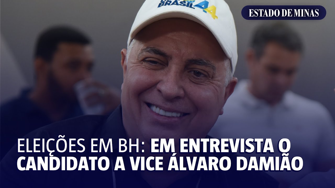 Eleições BH: EM entrevista o candidato a vice Álvaro Damião (União Brasil)