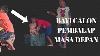 Bayi Ajaib ||Pembalap Cilik ||Moto GP ||Ngakak Abis ||Tergokil