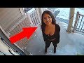 10 WEIRD MOMENTS CAUGHT ON DOORBELL CAMERA