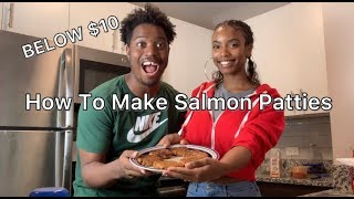 How To Make Salmon Patties UNDER $10  ORGANIC