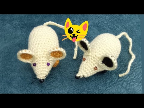 Kedi Oyuncağı🤭 Amigurumi Fare yapımı, /curso Basico #sewing #crochet #hamster