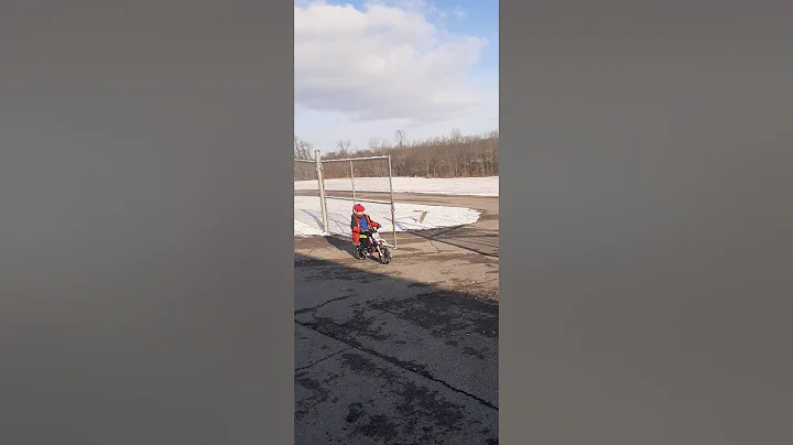 this is my first day on a dirt bike :)