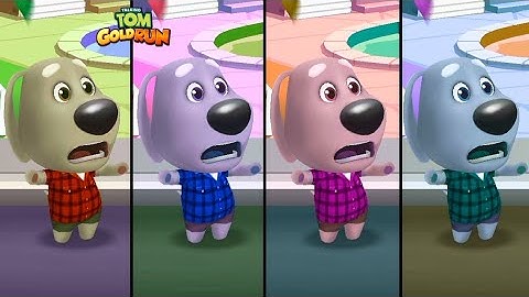 Talking Tom Gold Run Talking Ben - 4x Colour Reactions Funny Race Chase Boss Android iOS Gameplay