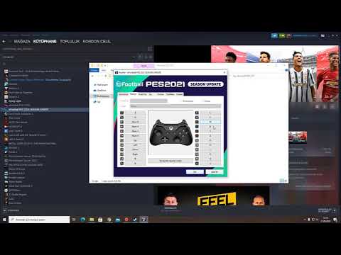 pes 2021 klavye ve gamepad tus ayarlari nasil yapilir detayli anlatim videosu aciklamalarda youtube