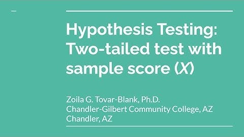 PSY 230: Hypothesis Testing