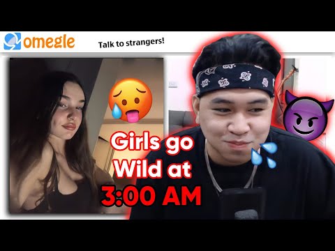 GOING ON OMEGLE AT 3:00 AM 😈 (PART 1) Grabe ang Wild ng mga Babae!