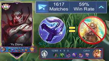 Watch This if You Want To Master Yuzhong and Win Every Game | YU ZHONG VS Minsitthar #mlbb