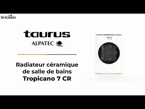 Radiateur céramique de salle de bain - Tropicano 7 CR ALPATEC
