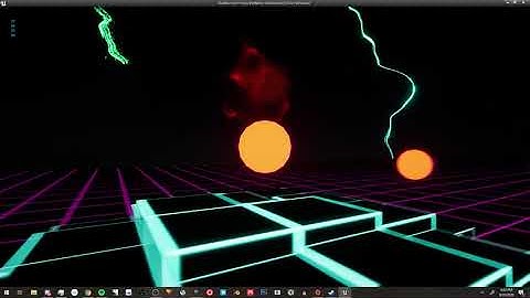 UE4 Music Visualizer/Basic Rhythm Game Test