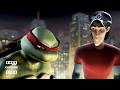 Casey & Raphael Chased by General Gato