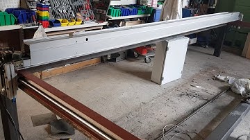 DIY CNC Plasma, 4 meter long gantry moving at 30m/m with 2 Nema23 motors. Linuxcnc, Mesa 7i92