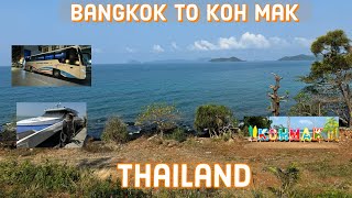 How to get from Bangkok to Koh Mak, Koh Kut (Koh Kood) & Koh Chang - Thailand 2024