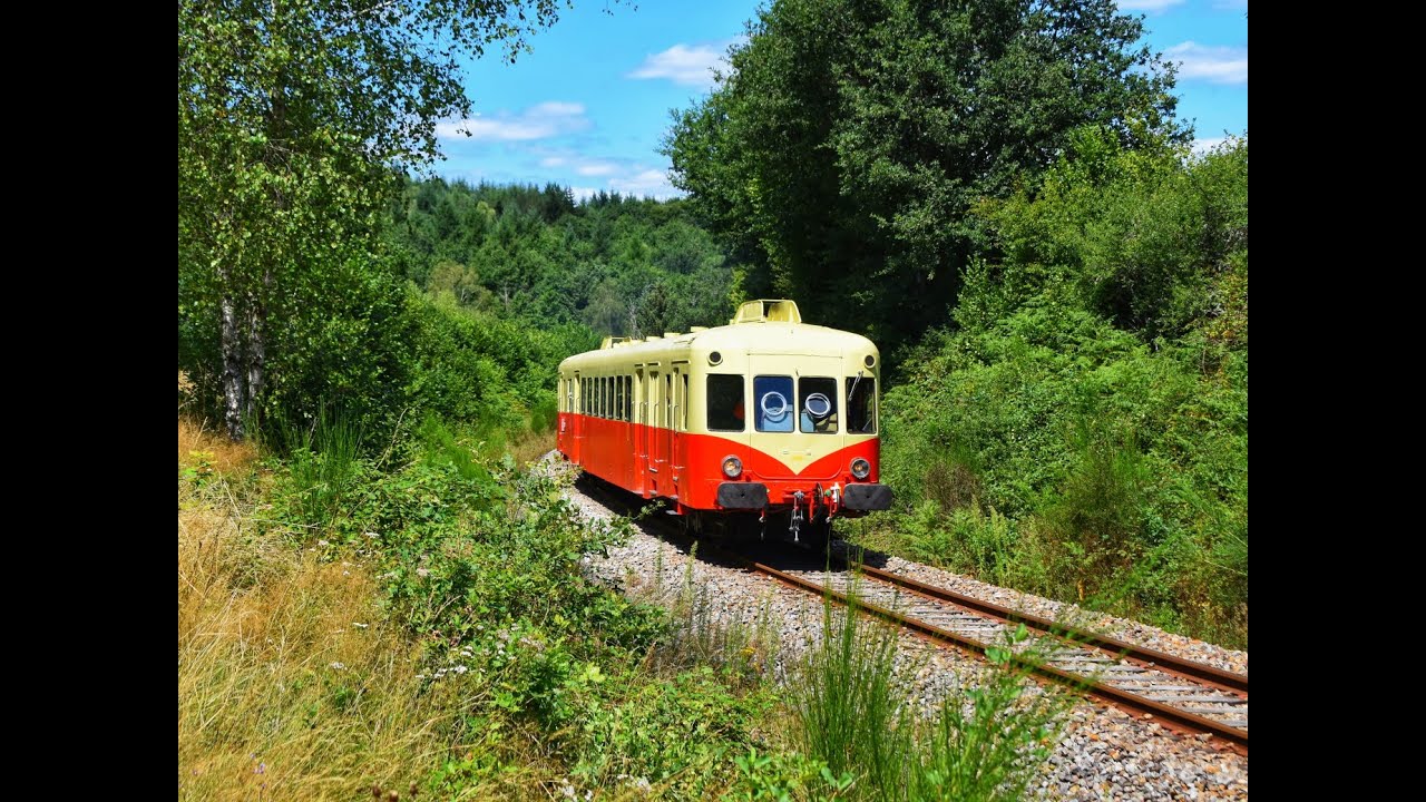 Une journée de trains estivaux autour d'Eymoutiers