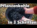 Pflanzenkohle in 3 schritten selber herstellen fr terra preta 