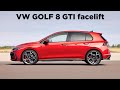New 2024 VW GOLF 8 GTI facelift revealed with 261hp!