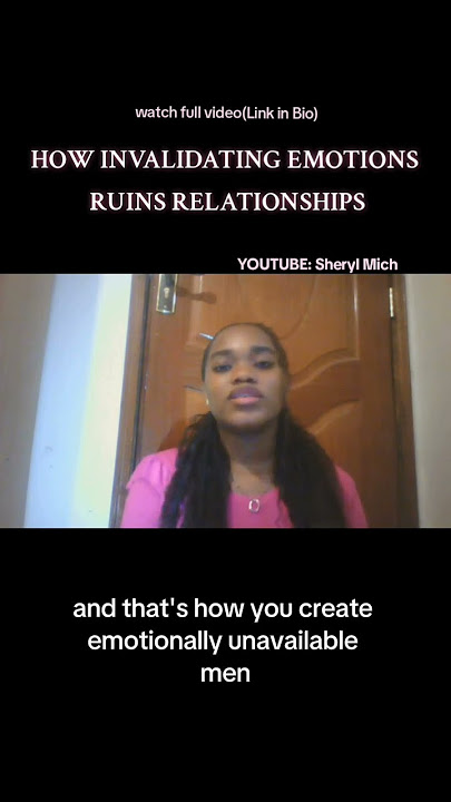 How Emotional invalidation ruins relationships. #growthmindset #relationship #motivation