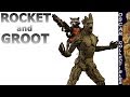 Обзор фигурок Грут и Ракета Hot Toys / Rocket & Groot Hot Toys figure set review