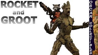 Обзор фигурок Грут и Ракета Hot Toys / Rocket & Groot Hot Toys figure set review