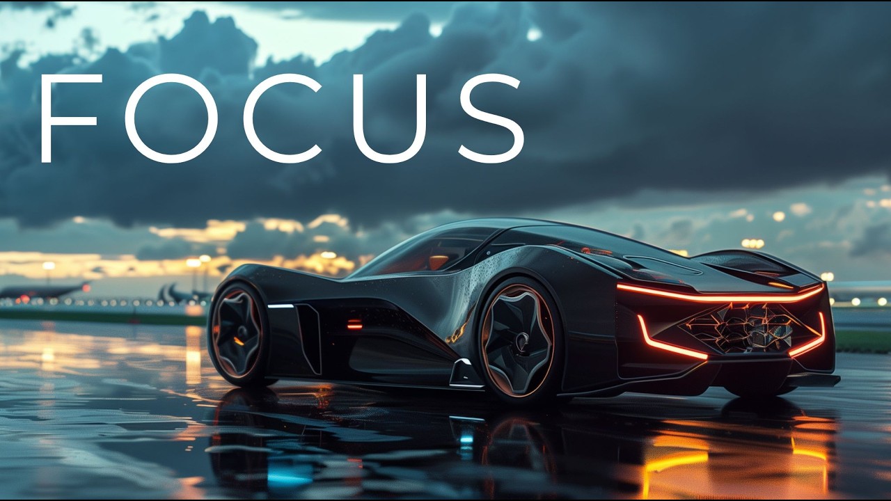 Deep Focus Music for Intense Work & Study | Dark Productivity Flow