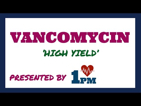 Video: Wie schnell wirkt Vancomycin?
