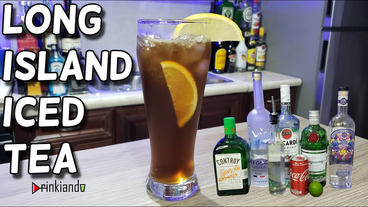 Cómo Preparar El LONG ISLAND ICED TEA? ???? | Coctel Clásico |  #Coctelpopular - YouTube