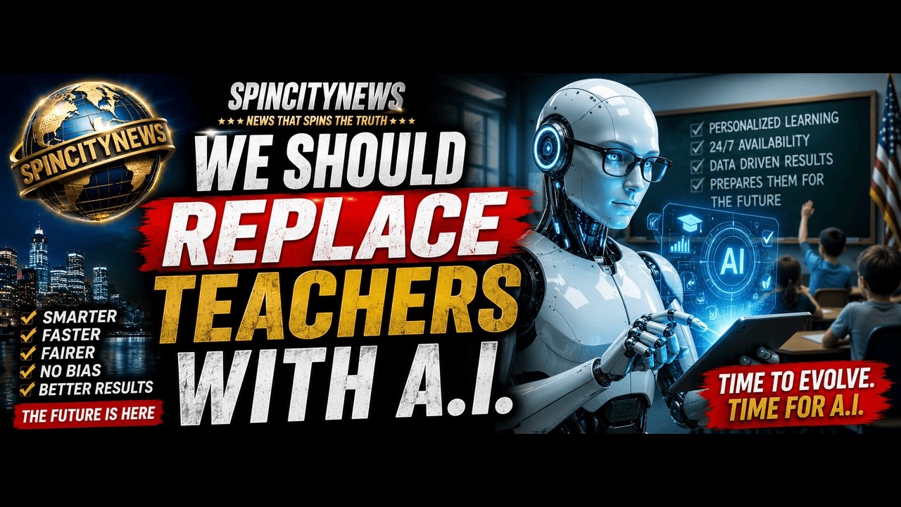 We Should Replace Teachers With A.I. #live #debate #politics