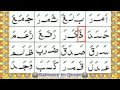 Learn to read Quran with Tajweed Qaida Lesson 04 Part 2 Arabic Vowel Fatha or Zabar - Alif fatha a