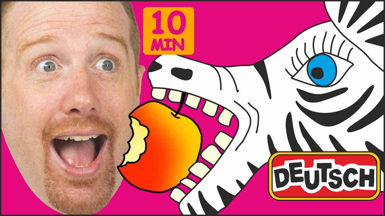 Monsters für Kinder + MEHR | Magische Deutsche Geschichten | Sprechen mit Steve and Maggie Deutsch