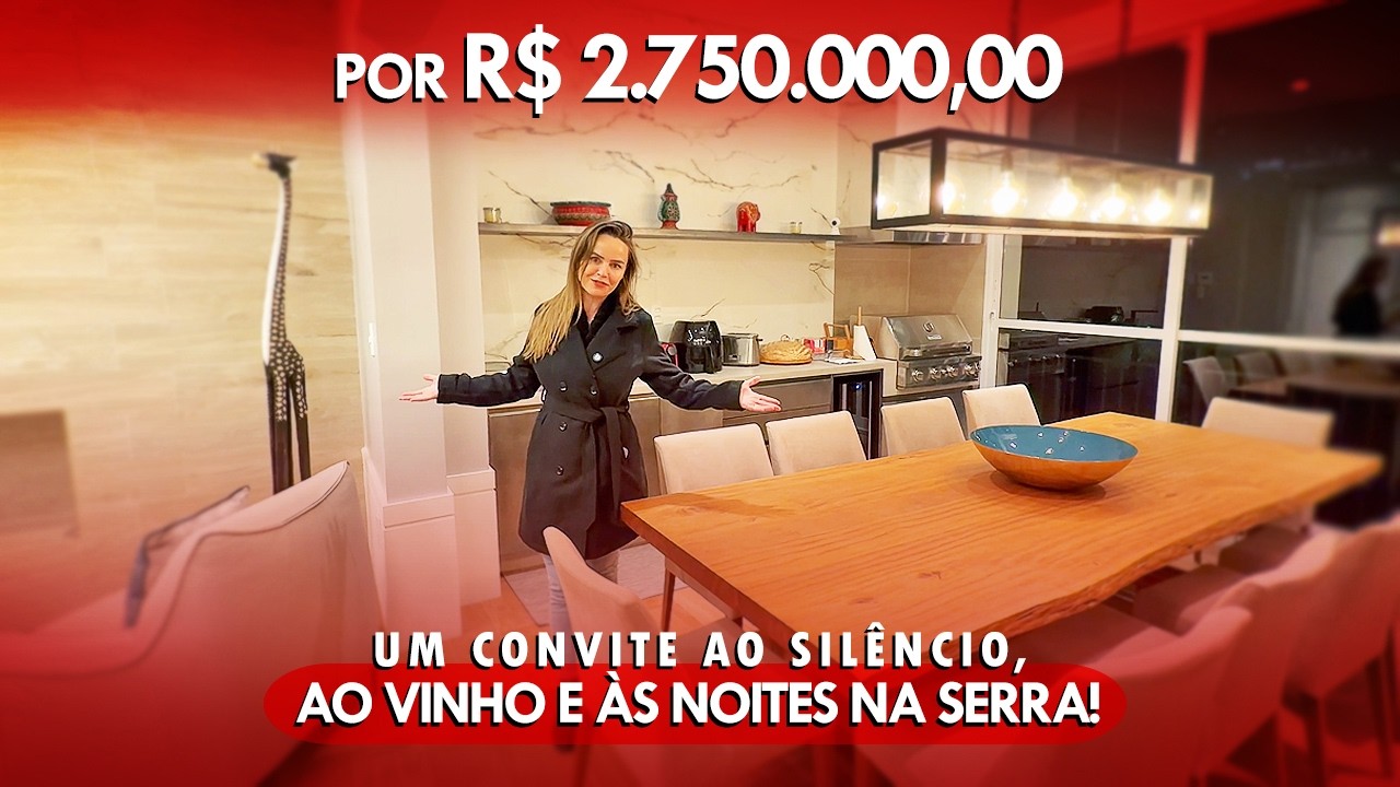Vídeo do Imóvel: Cobertura duplex no Morro do Elefante, varanda gourmet envidraçada e terraços privativos