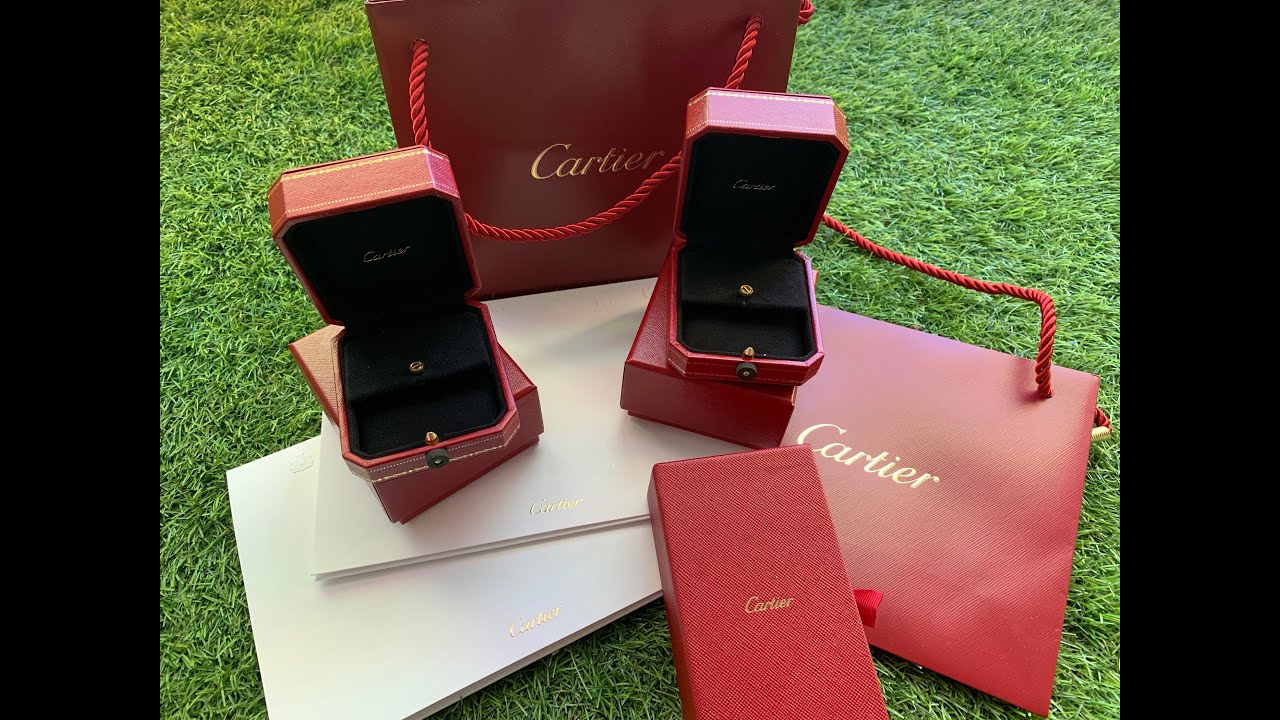 cartier love unboxing