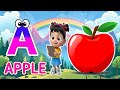 Phonics Song 2 with TWO Words in 3D - A For Airplane - ABC Alphabet Songs with Sounds for Children