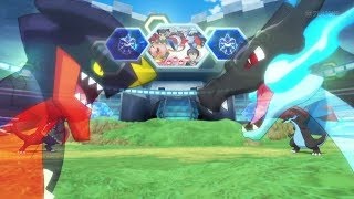 Pokémon XY\&Z Mega Charizard X Vs Mega Garchomp【AMV】