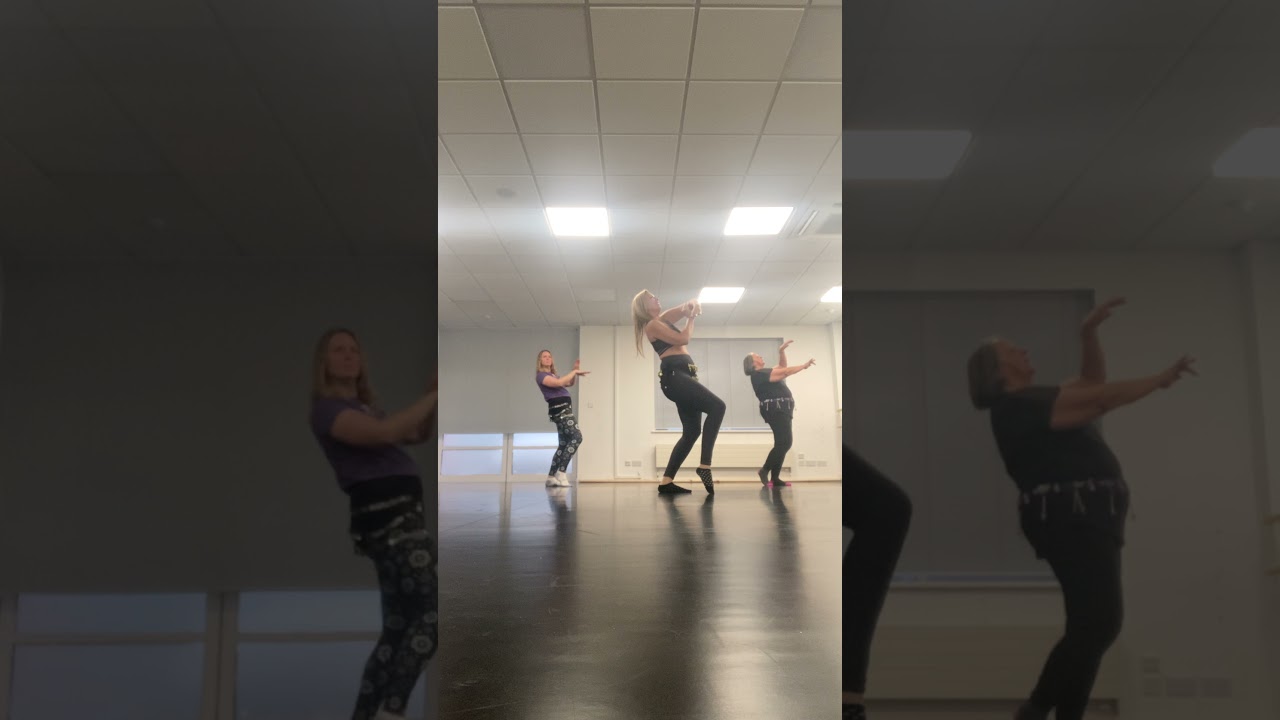 Beginners Bellydance Fitness  follow along Ya tab tab.