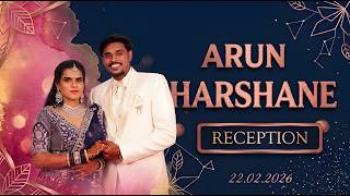 Arun Kumar & Harshane | Reception | Highlights Arun Kumar & Harshane | Reception | Highlights
