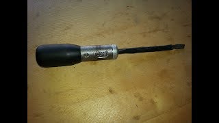 ремонт отвёртки с трещоткой / screwdriver repair with ratchet