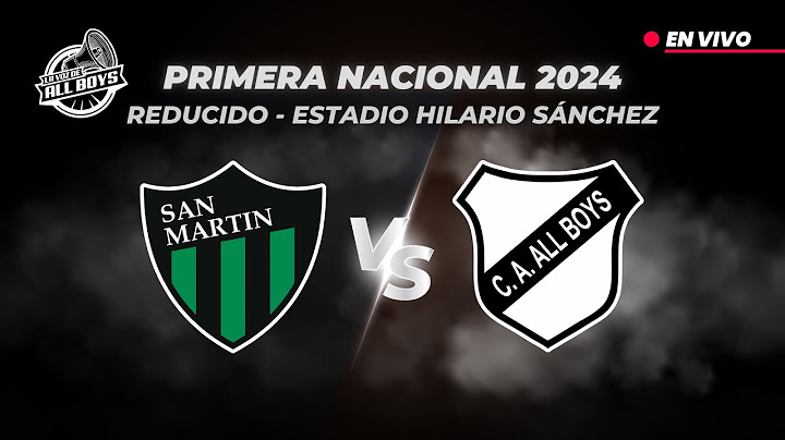 🔴 SAN MARTIN SAN JUAN - ALL BOYS EN VIVO | PRIMERA NACIONAL - REDUCIDO - CUARTOS DE FINAL VUELTA