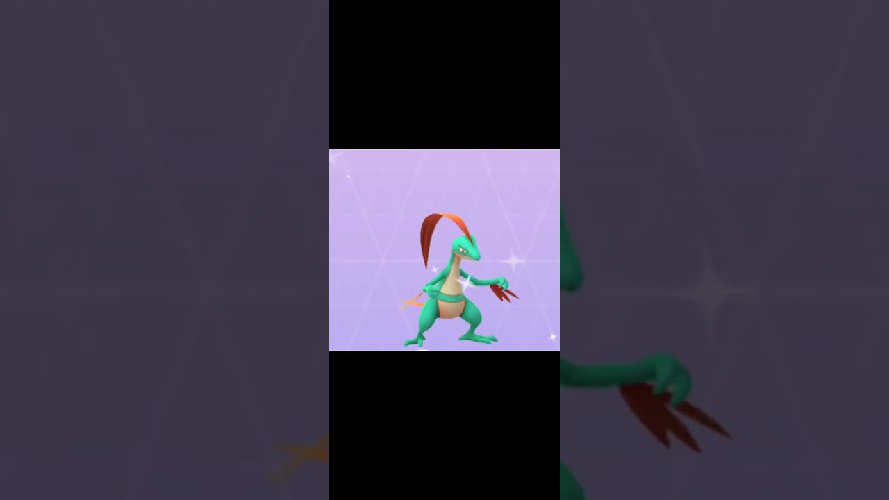 Pokemon Shiny Grovyle 